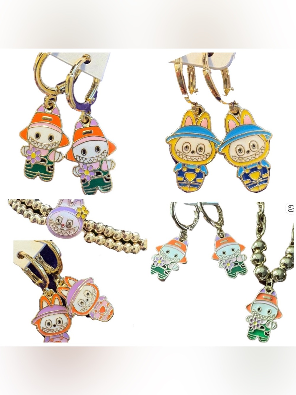 🆕 BUNDLE LaBuBu inspired/esk Earrings and Bracelets